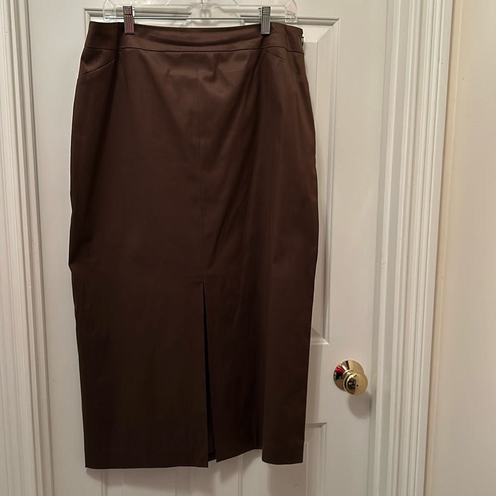 Sateen skirt!